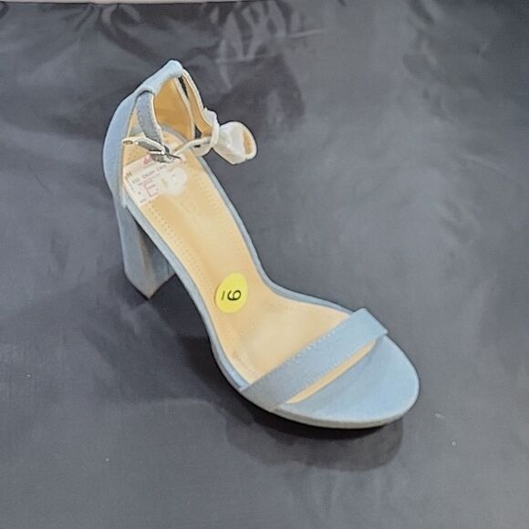 BRAND NEW WILD DIVA LOUNGS BLOCK HIGH HEEL STILETTOS SANDAL - Picture 14 of 15